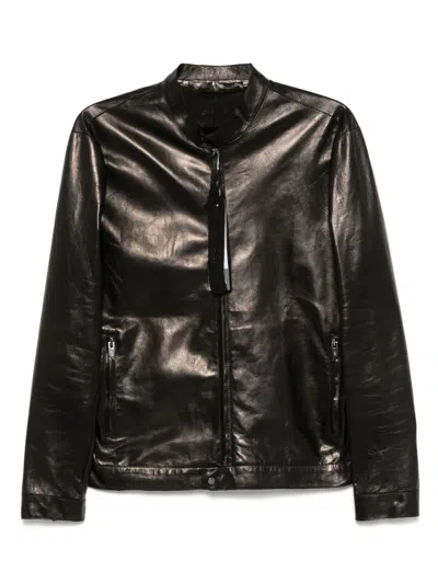 SALVATORE SANTORO LEATHER JACKET