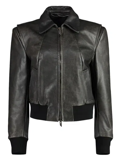 SALVATORE SANTORO LEATHER JACKET