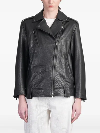 SALVATORE SANTORO LEATHER JACKET