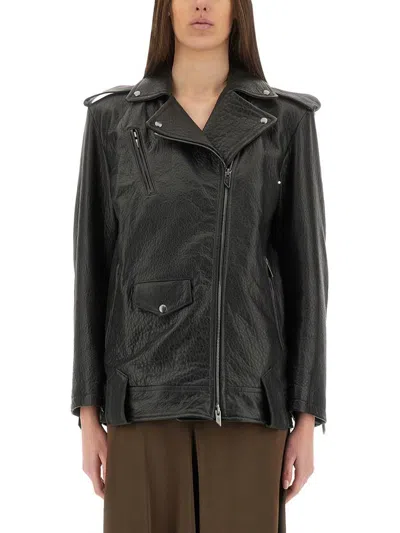 SALVATORE SANTORO SALVATORE SANTORO LEATHER JACKET