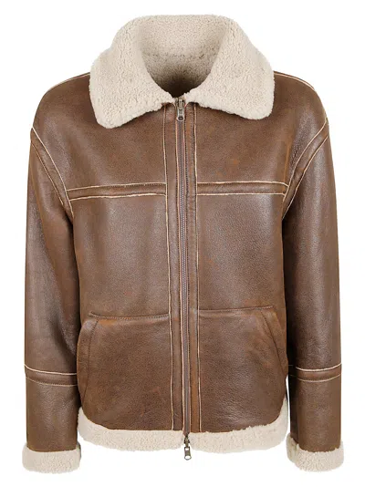 SALVATORE SANTORO LEATHER JACKET