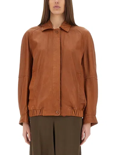 SALVATORE SANTORO LEATHER JACKET