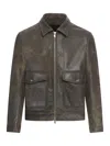 SALVATORE SANTORO SALVATORE SANTORO LEATHER JACKET