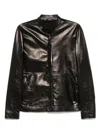 Salvatore Santoro Klassische Lederjacke In Schwarz