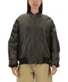 Salvatore Santoro Leather Bomber Jacket