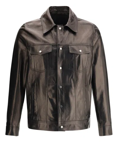 Salvatore Santoro Jackets In Black