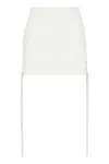 Salvatore Santoro Leather Mini Skirt