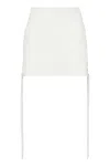Salvatore Santoro Leather Mini Skirt