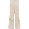 Salvatore Santoro Belt Loop Track Pants In Gray