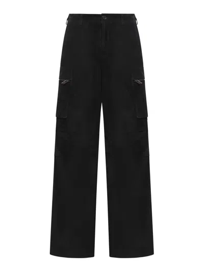 Salvatore Santoro Leather Trousers In Undefined
