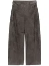 Salvatore Santoro Belt Loops Slacks In Grey