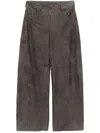 Salvatore Santoro Belt Loops Slacks In Grey
