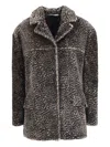 Salvatore Santoro Spotted Patterned Fur Jacket In Multi