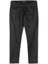 Salvatore Santoro Denim Slim-fit Jeans In Black