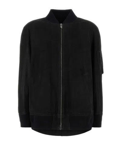 Salvatore Santoro Long Sleeve Casual Jacket In Black