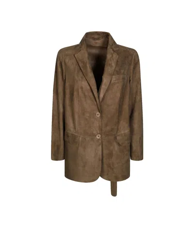 SALVATORE SANTORO LONG-SLEEVED SUIT JACKET