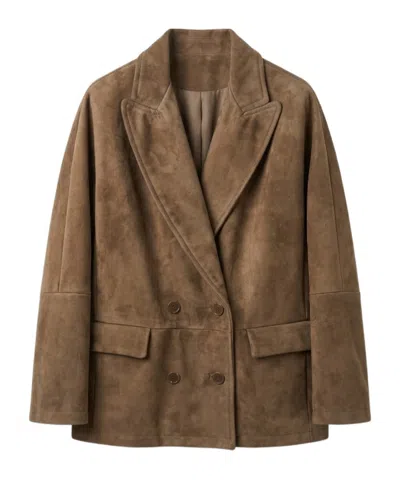 Salvatore Santoro Long-sleeve Blazer In Brown