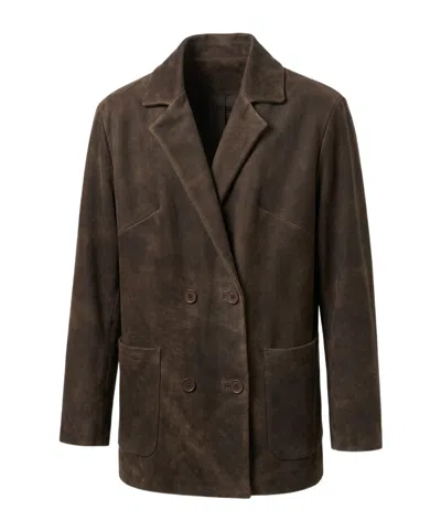 Salvatore Santoro Long-sleeve Casual Jacket In Brown