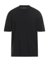 Salvatore Santoro Man T-shirt Black Size L Cotton