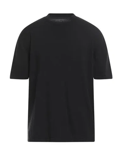 Salvatore Santoro Man T-shirt Black Size L Cotton
