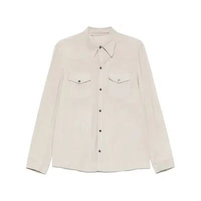 SALVATORE SANTORO NEUTRAL  BLACK JACKETS
