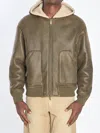 Salvatore Santoro Oversized Suede Jacket In Brown
