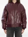 Salvatore Santoro Padded Leather Jacket In Brown