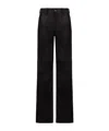 Salvatore Santoro Panelled Leather Trousers In Black
