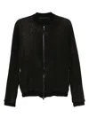 Salvatore Santoro Jacke Mit Lochmuster In Black