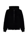 Salvatore Santoro Shearling And Leather Reversible Jacket In Black
