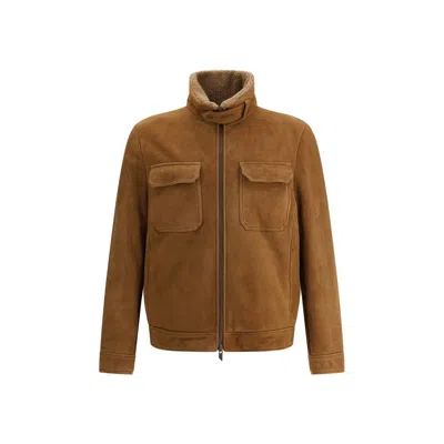 SALVATORE SANTORO SHEARLING JACKET