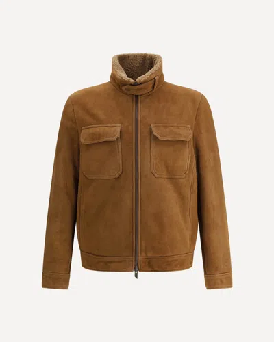 SALVATORE SANTORO SHEARLING JACKET
