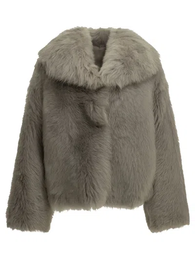 Salvatore Santoro Shearling Jacket In Multi