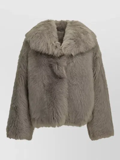 Salvatore Santoro Shearling Jacket In Multi