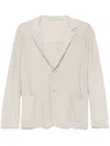 Salvatore Santoro Suede Blazer In Grau