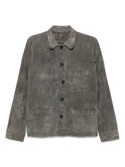 SALVATORE SANTORO SUEDE JACKET