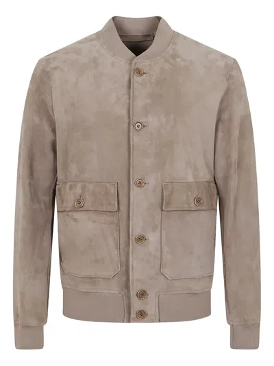SALVATORE SANTORO SUEDE JACKET