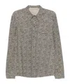 Salvatore Santoro Spotted Overshirt In Nude
