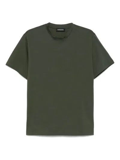 Salvatore Santoro Cotton T-shirt In Green