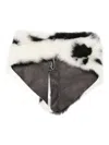Salvatore Santoro Trimmed Scarf In Neutral