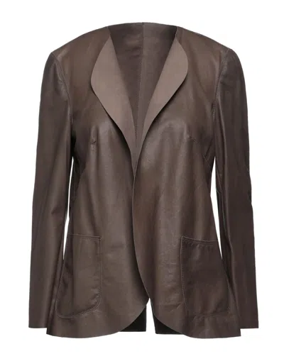 Salvatore Santoro Suit Jackets In Beige