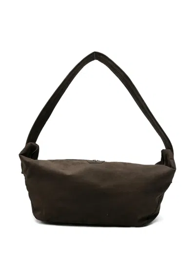Salvatore Santoro Zip Shoulder Bag In Brown