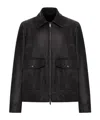 Salvatore Santoro Flap-pocket Leather Jacket In Black