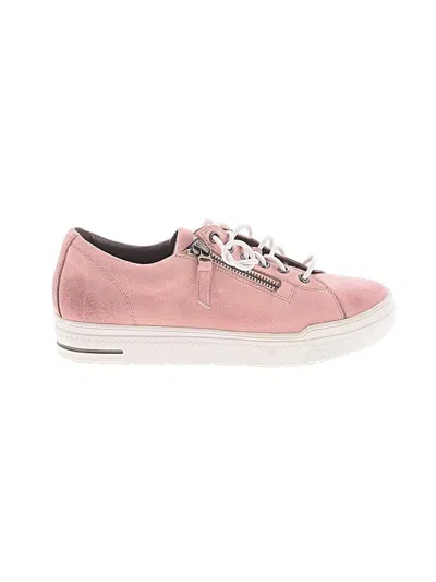 Pre-owned Salvia Sneakers In Pink
