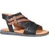 Salvia Women's Edy Sandals In Cuoio/black In Multi