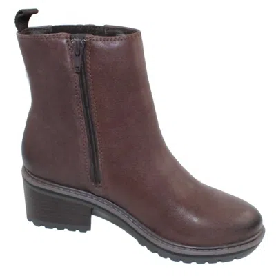 Salvia Women's Meara Ankle Boots In Cafe In Beige