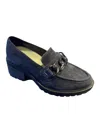 Salvia Women's Monte Loafer In Navy In Blue