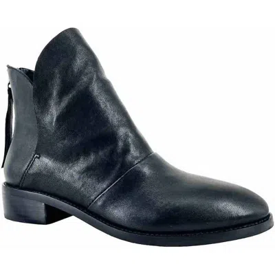 Salvia Women's Nili Open Toe Boots In Black In Blue