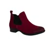 Salvia Women's Petra Boots In Rhubarb In Black