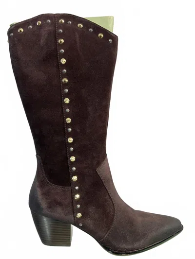 Salvia Women's Vizalo Suede Tall Boot In Brown